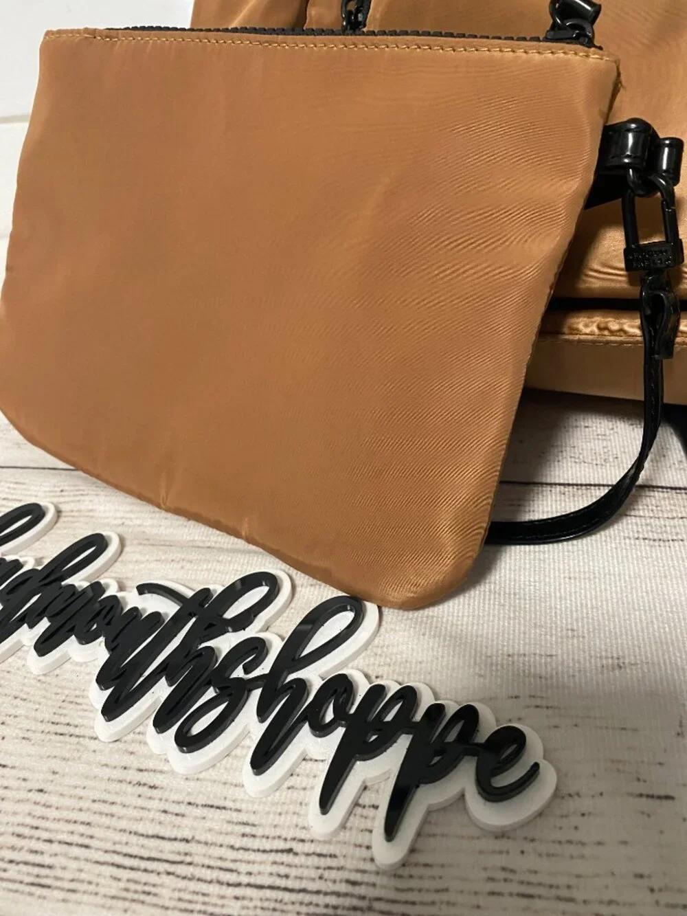 *Steve Madden BCHELLE Backpack and Matching Pouch in Camel